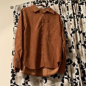 Cord Button down shirt